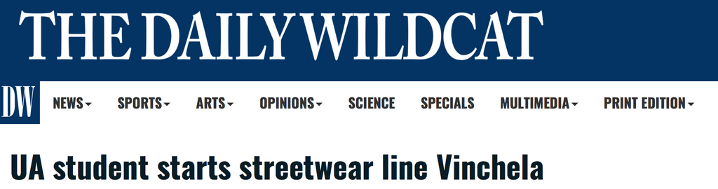 UA student starts streetwear line Vinchela (Article)